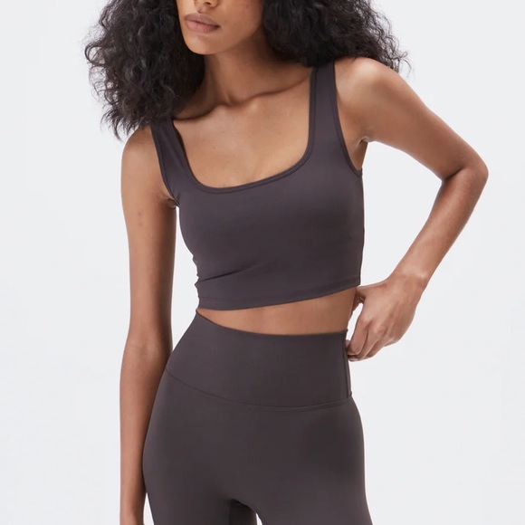 Adanola Other - Adanola Ultimate Square Neck Bra Coffee Bean Size Medium